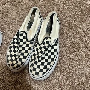 Checkered vans